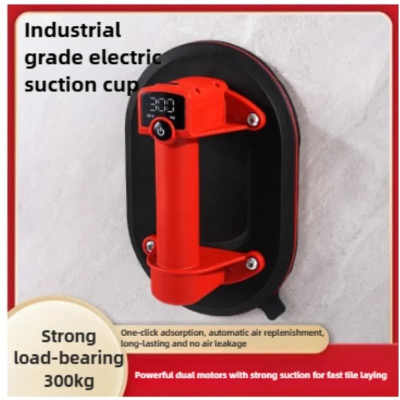 Mini Narrow Strip Electric Suction Cup, Automatic Intelligent Suction, Small Tile Suction Cup for Narrow Spaces Such As Niches