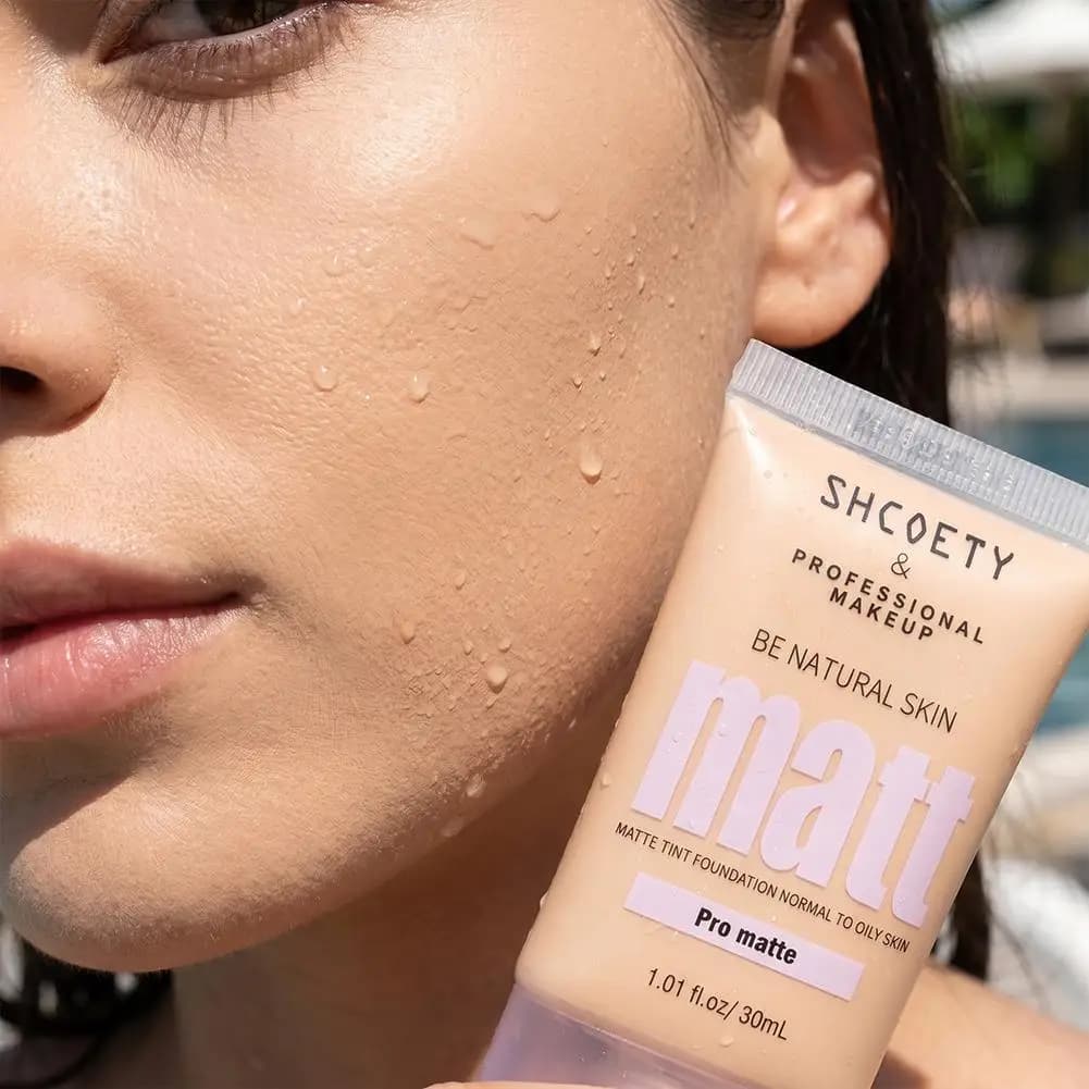 Full-effect Concealer Liquid Foundation 4-color Natural Clear Matte Brighten BB Cream Professional Cover Defects Facial Makeup