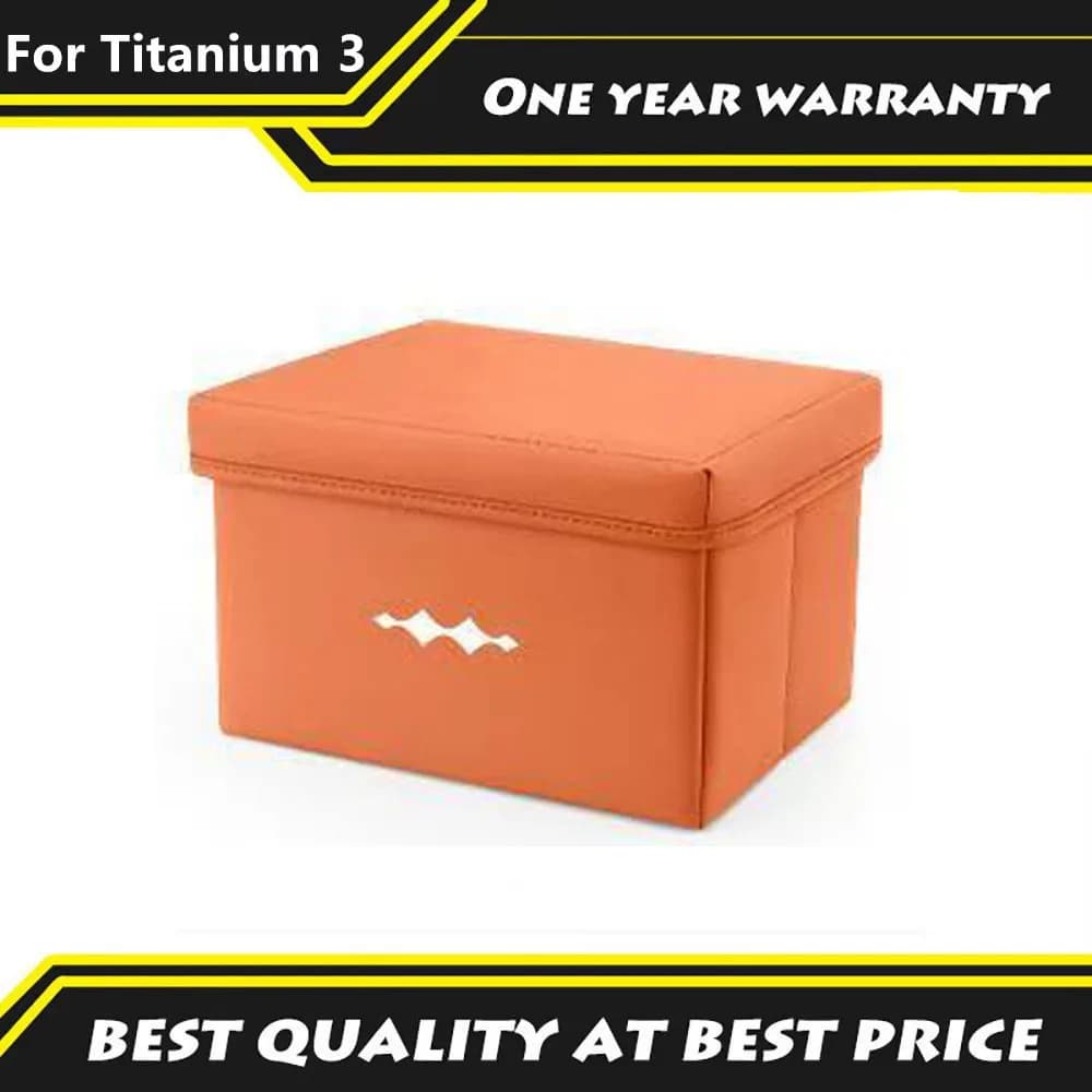 Fit For Equation Leopard Titanium 3 Car Folding Trash Can Miscellaneous Storage Box Storage Box Decorative Car Supplies