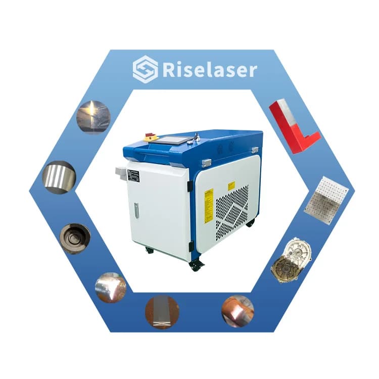 Fiber Laser Rust Removal Cleaning Machine For Rust Paint Oil Dust 1500W 2000W 3000W Metal Laser Rust Removal