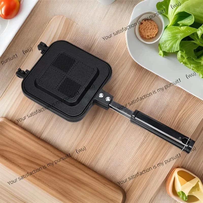 Sandwich baking pan non-stick breakfast toast bread baking pan double-sided frying pan household gas non-stick frying pan