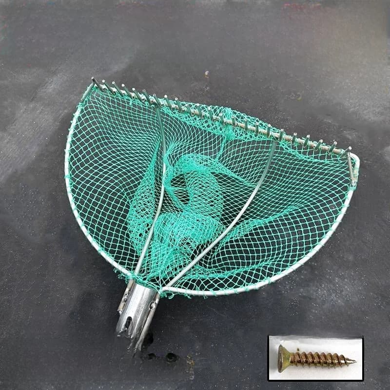 Attrezzo da Pesca: Rete per Vongole e Lumache Marine, Strumento per la Rimozione di Alghe Senza Bisogno di Acqua, per Campeggio e Viaggi all'Aperto