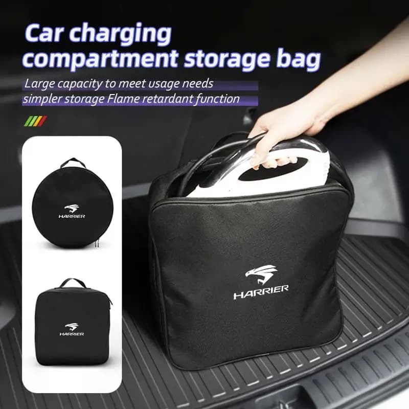 Auto Ricaricabile Pistola Strumenti di Stoccaggio Organizzatore Baule Sacchetto di Immagazzinaggio Per Toyota Harrier Corolla Avalon Supra Yaris Camry Alphard