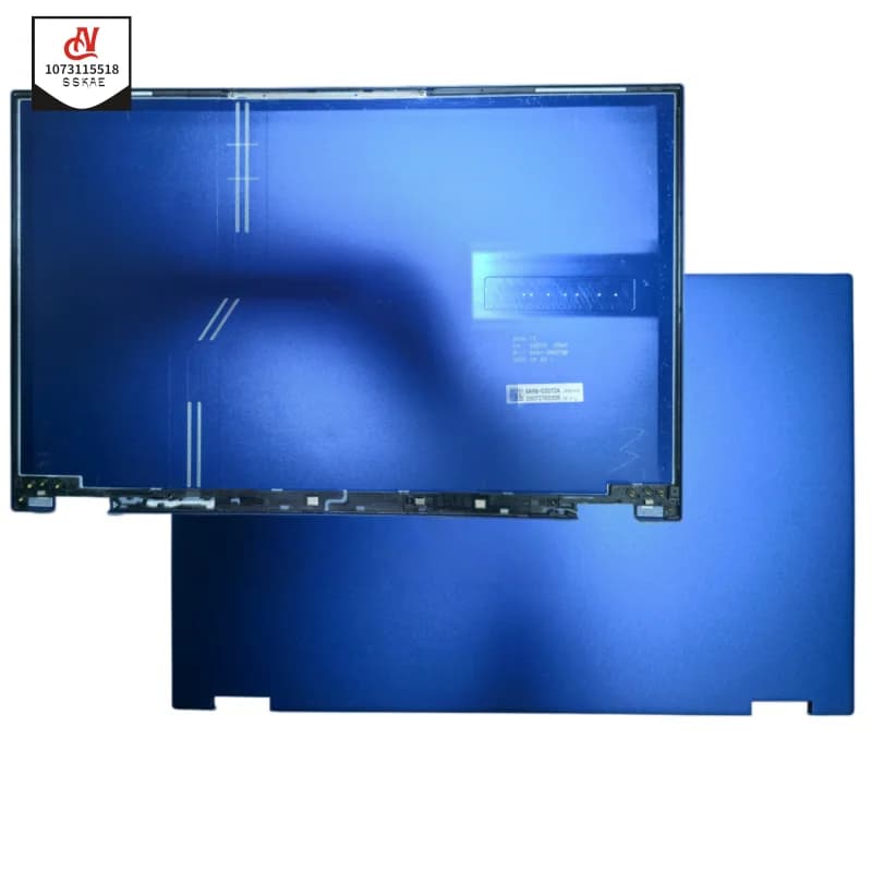 Nuova Cover Posteriore LCD Blu da 15.6 Pollici per Galaxy Book Flex NP950QCG NT950QCG, Scocca Superiore A, Coperchio Superiore con Cerniera Laminata