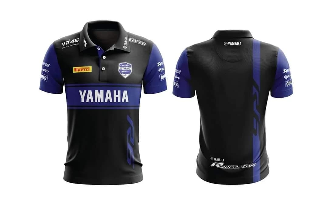 2025 nuova maglietta alla moda fuoristrada per moto Yamaha stampata in 3D, adatta per T-sh da uomo e da donna per avventure sportive estreme