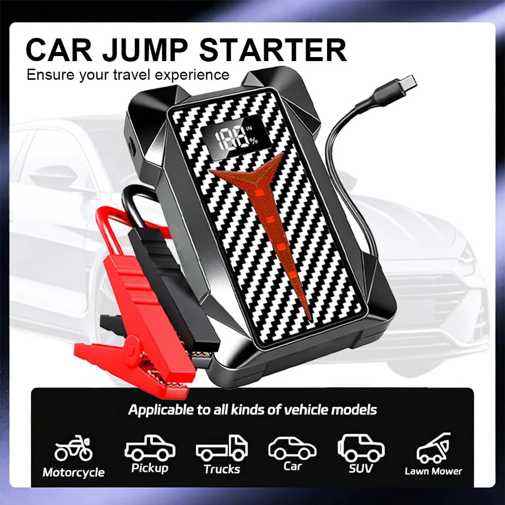 Car Jump Starter Portable Power Booster for All Vehicles