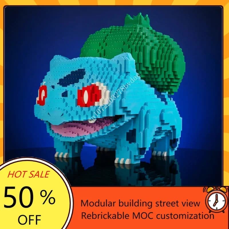 4468PCS MOC Serie di sculture a grandezza naturale Petalo Pal Mega Figura Modello Puzzle personalizzati FAI DA TE Assemblaggio creativo Giocattolo educativo Regali