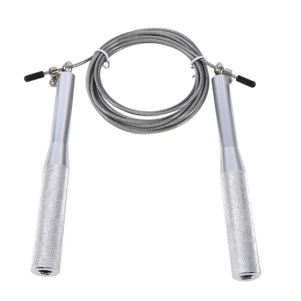 Aluminium Alloy Jump Rope Nonslip Handle 360 Degree Spin Skipping Rope Steel Wire Adjustable Jump Rope Home Exercise