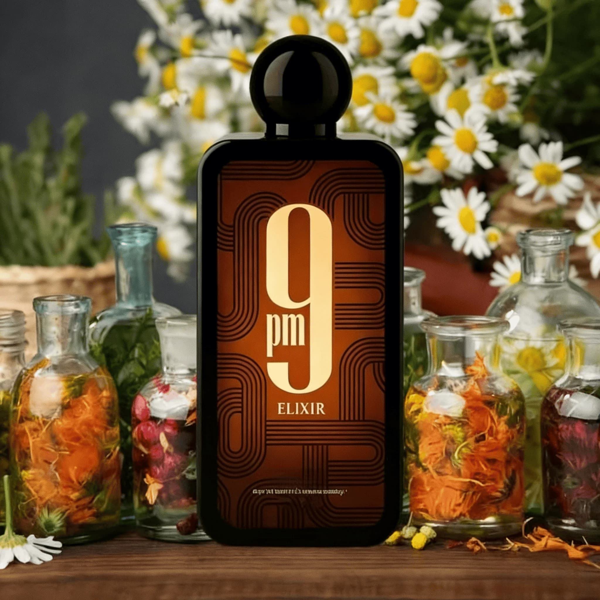 Profumo Unisex Elixir 9 pm - 100ml, Fragranza Intensa e Duratura per Ogni Occasione