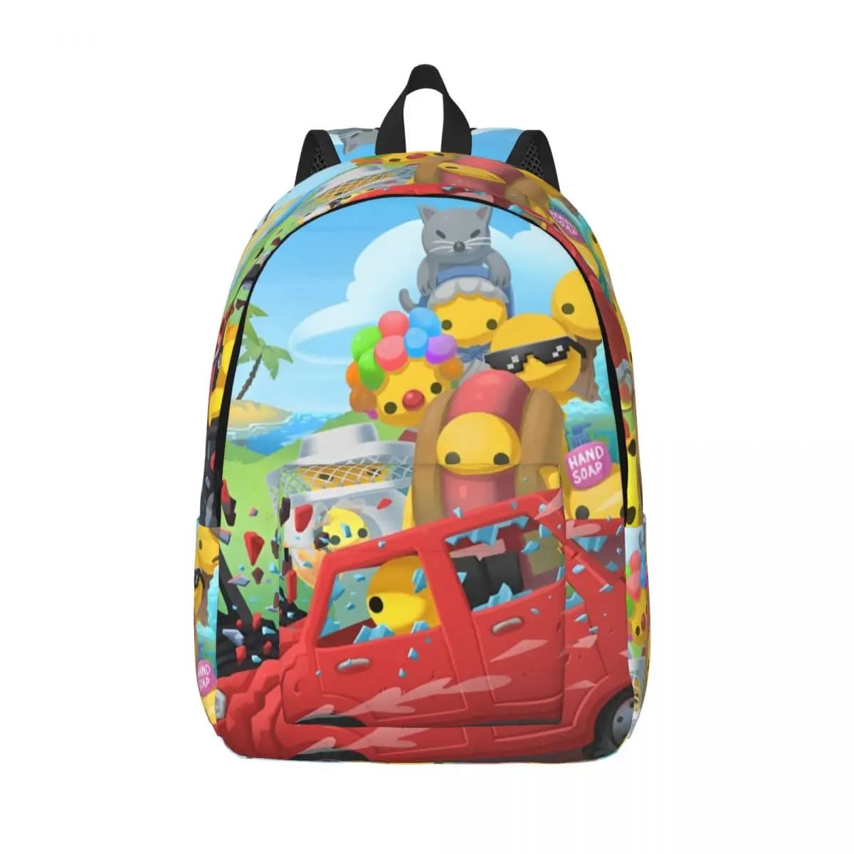 Wobbly Life Gioco online Zaino casual Sport High School Escursionismo Zaino da viaggio per uomo Donna Borsa a tracolla per laptop