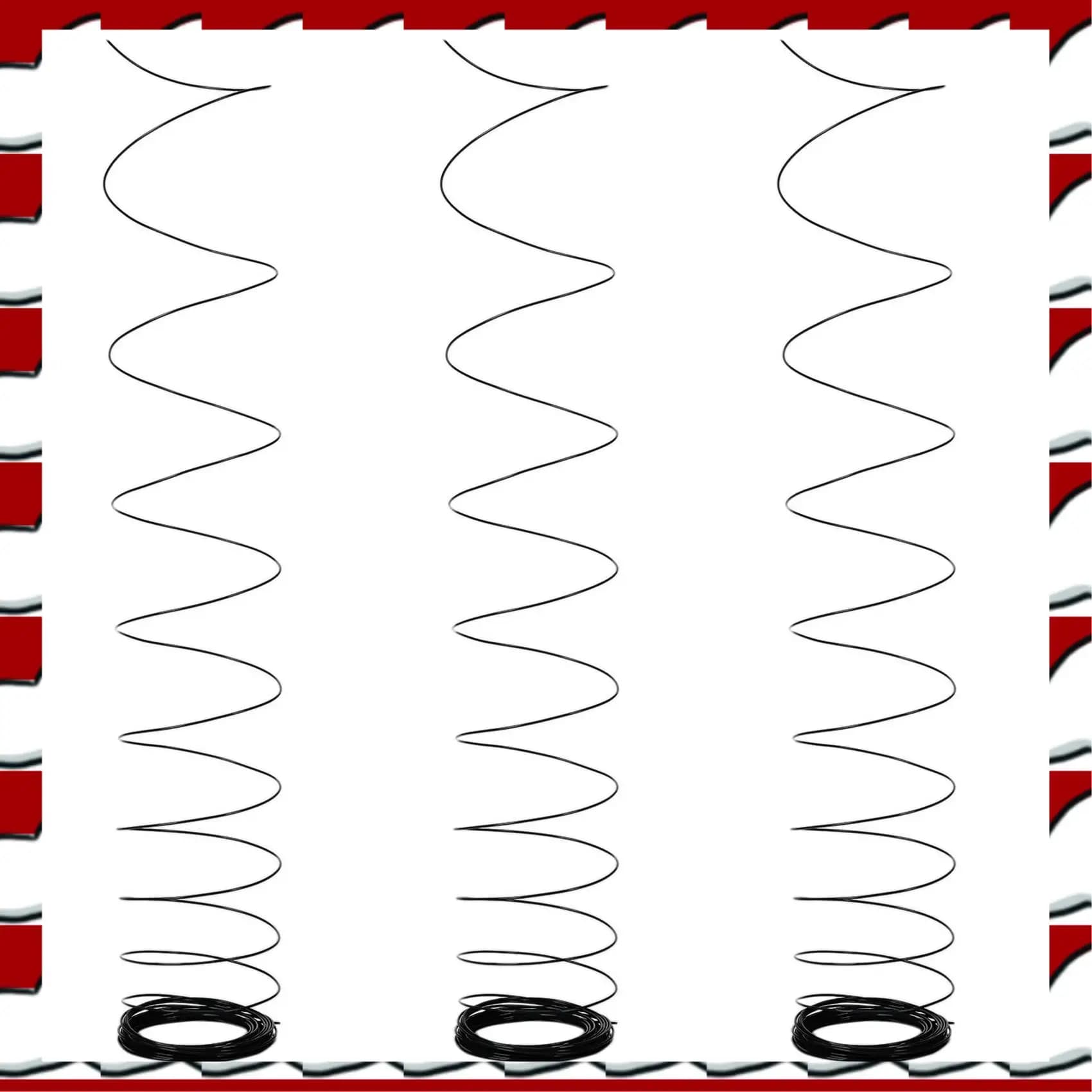 Filamento penna stampante 3D T35C 3X 1,75 mm PLA 10 M (PLA nero)