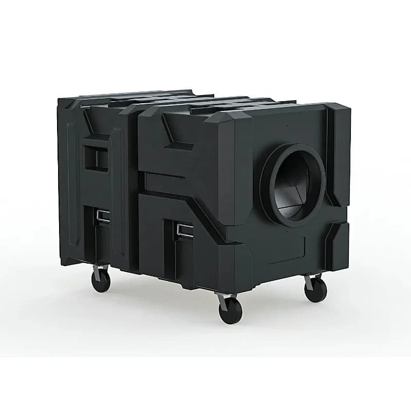 1.5HP 2000CFM Depuratore d'aria Mover Purificatore d'aria Ventilatore H13 Filtro HEPA Asciugatrice da pavimento per restauro e danni all'inondazioni d'acqua
