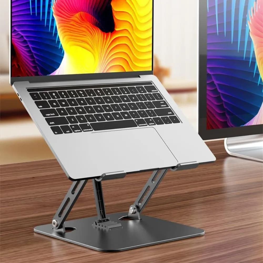 Supporto per tablet Asta di supporto Staffa per laptop Supporto per notebook pieghevole regolabile Staffa per radiatore per tablet portatile super stabile Ufficio
