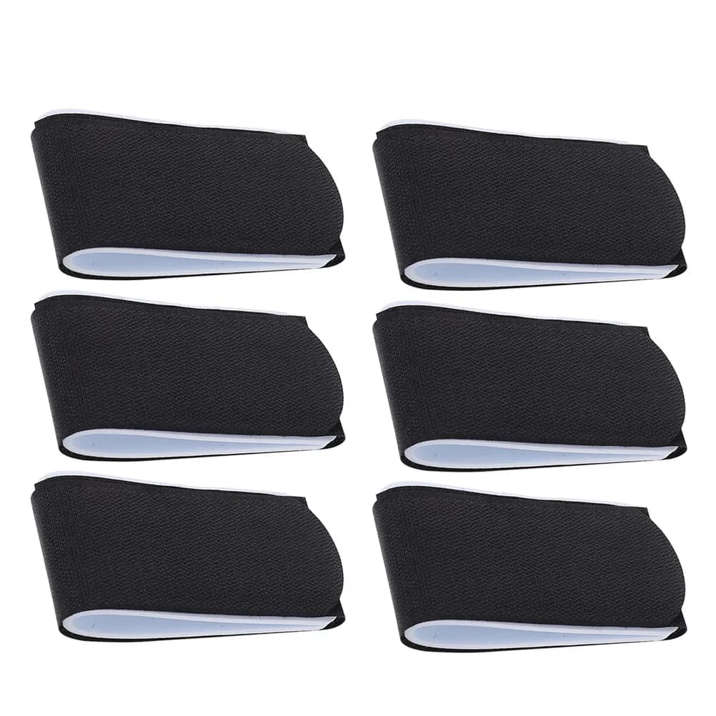Set di 6 Cinghie per Sci, Robuste Fasce di Fissaggio per Snowboard, Accessori per Sci da Esterno, Cinghie Multistagionali Portatili per Tavole da Sci