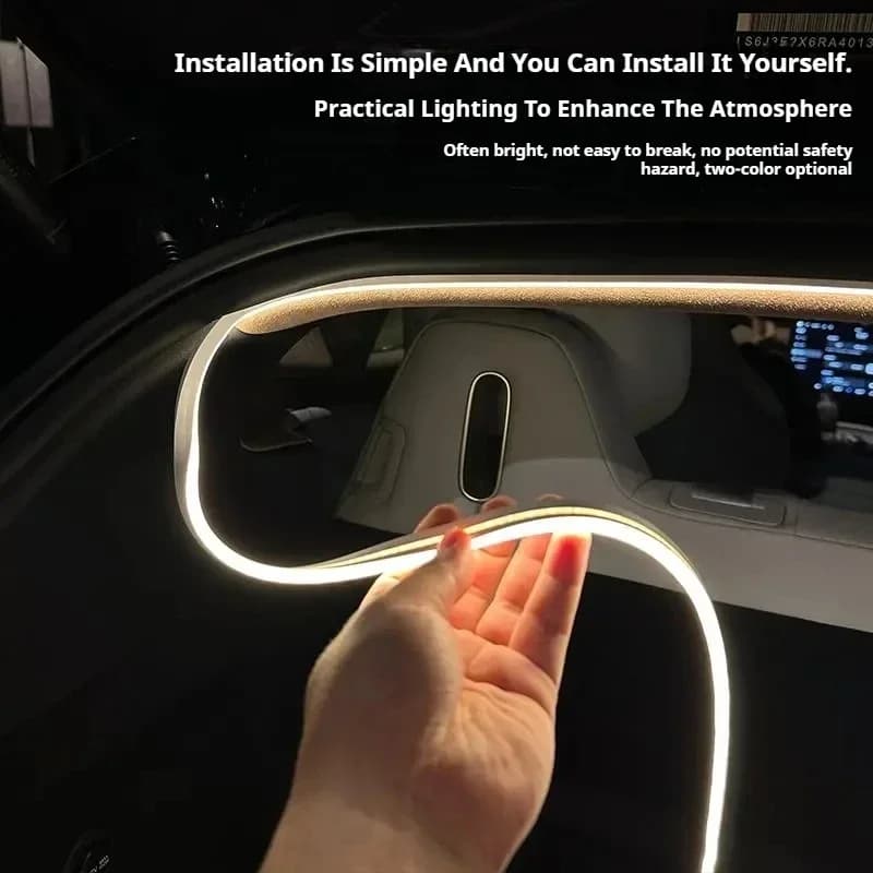 Rear Trunk LED Light Bar Strips Trunk Interior Decorative Lamp Strip Fit For Suzuki S-Cross Interior Accessory Atmosphere