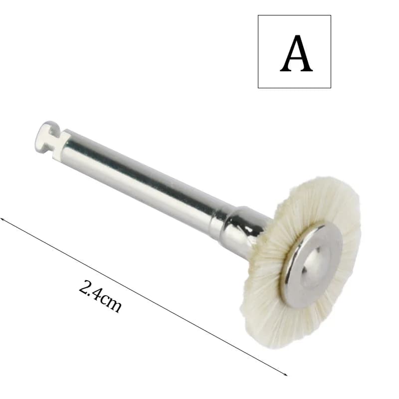 10 Pz/Dental Box Diamond Brake Set High Speed Polishing Grinding Machine Drilling Tips Stainless Steel Brake Oral Tooth Whitening Tools