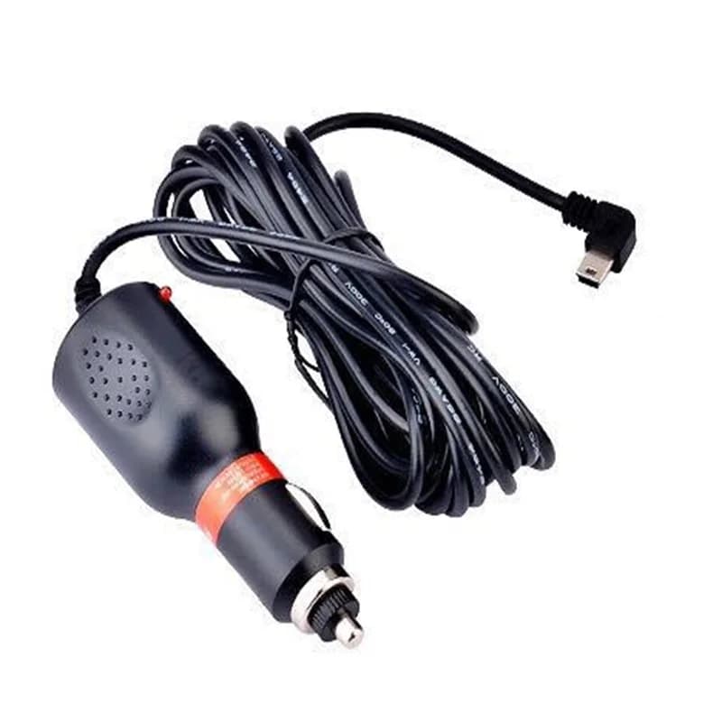 5V 2A Mini Dash Cam Charger Adapter Car Charger Adapter Charger Adapter Charger Adapter Cable Length for Garmin Car GPS DVR Charging