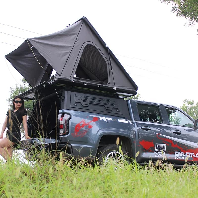 Tenda Impermeabile per Campeggio Fuoristrada 4x4, Tenda Rigida in Alluminio per Pickup Ranger