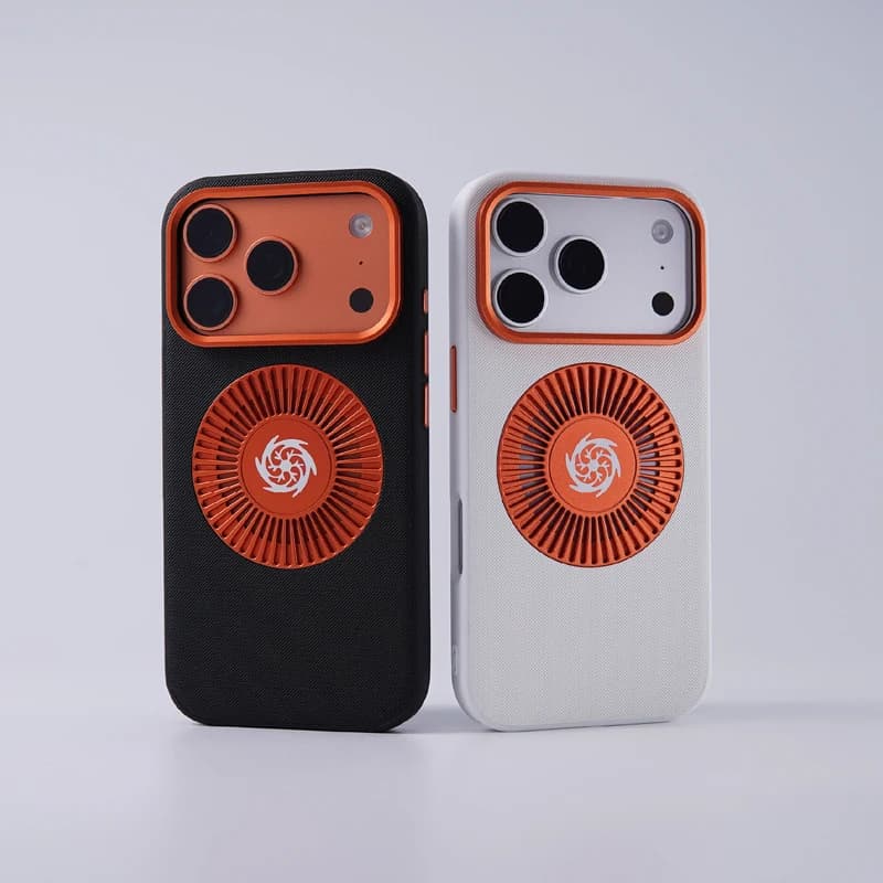 Alloy Lens Hit Color Cooling for Magsafe Phone Case for iPhone 17 17pro max 16 Pro Magnetic Wireless Charging Shockproof Cover