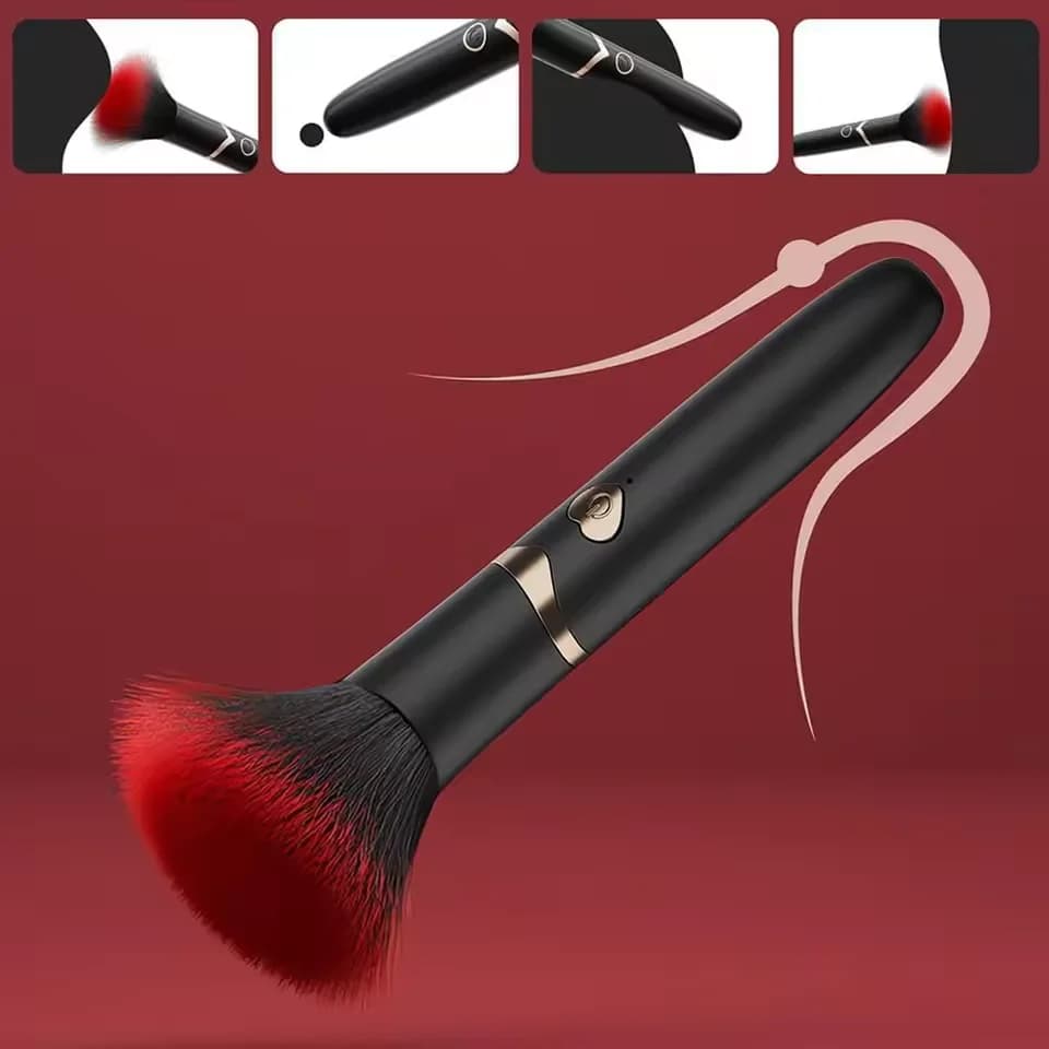 Pennello per trucco vibratore femminile punto G massaggiatore vaginale dildo potente clitoride stimolatore capezzolo masturbatore giocattoli del sesso per le donne 18+