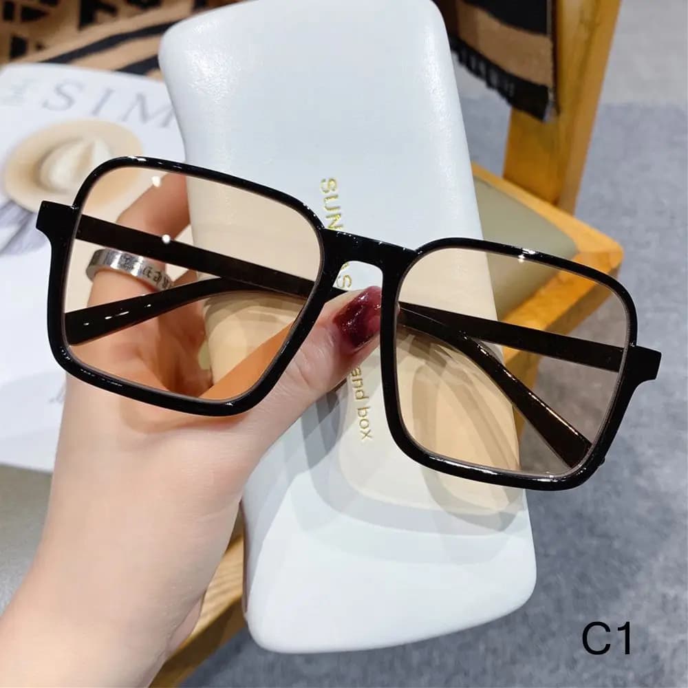 Occhiali vintage di lusso Occhiali neri Occhiali da sole da uomo Occhiali da sole oversize Occhiali da sole quadrati da donna