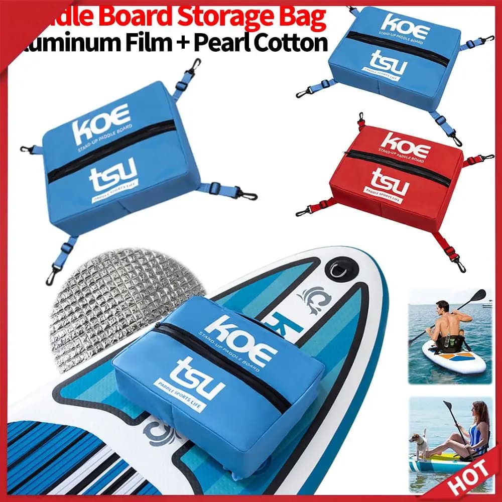 Borsa termica per tavola da surf per kayak impermeabile Borsa per tavola da paddle Borsa per ponte leggera portatile Borse frigo per tavola Accessori per kayak