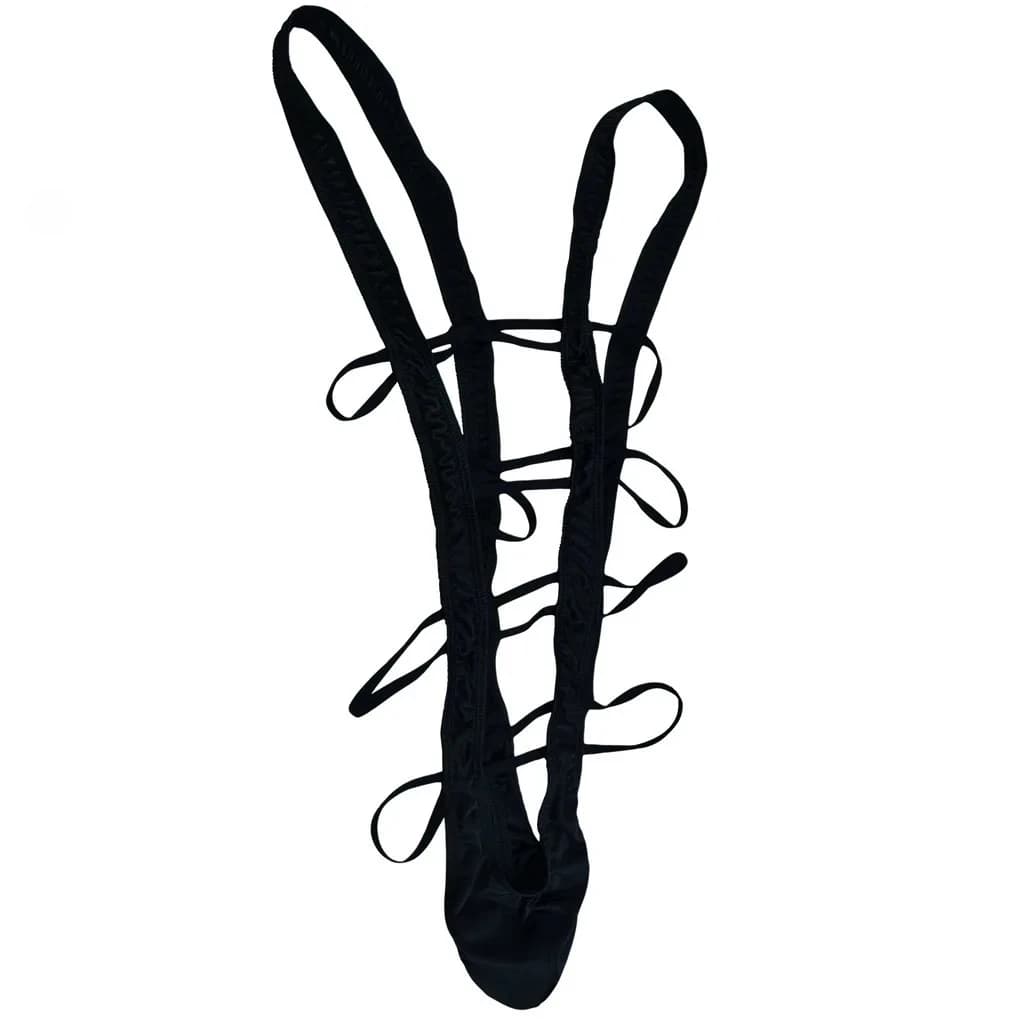 Men's Sexy Straps Bodysuit See Through Singlet Lingerie Jumpsuit Hollow Out Underwear Breathable Stretch Leotard Homme Jumpsutis
