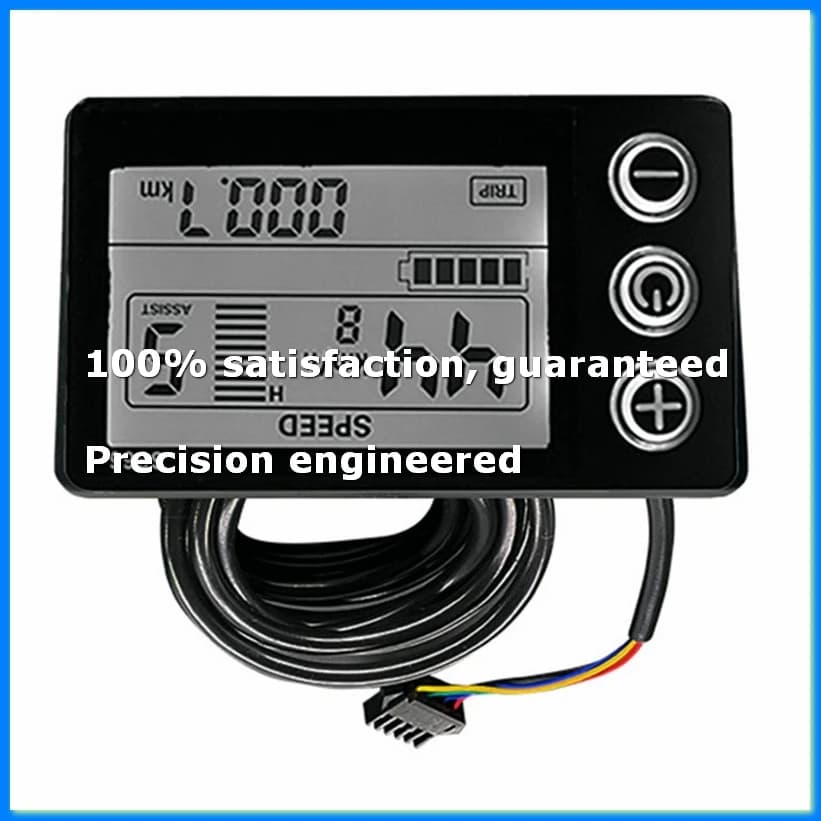 Electric Bicycle 24V 36V 48V 30A 3 Model Controller S866 LCD Display for 350W 500W 750W 1000W Ebike-A07G
