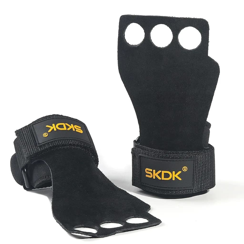Gym glove grips training gloves for bovine skin weight lifting hand protection Gymnastics grips Pull up, kettlebell, Training