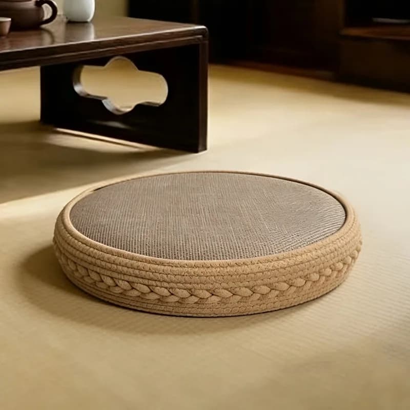 Thickened Tatami Cushion Japanese Style Living Room Floor Mat Zafu Meditation Pad Non-Sagging Home Decor Window