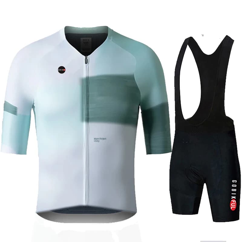 Gobik Short Sleeve Cycling Shorts Summer Men's Shorts Bretelle Set New Cycling Shirt Outdoor Cycling Clothing Mountain Bike Jumpsuit