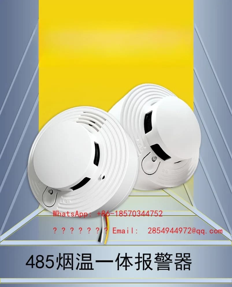 Smoke Temperature Sensor Alarm 485 Commercial Factory Fire Special Fire Detector Spot Quick Delivery