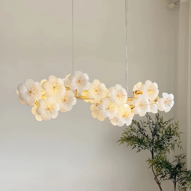 Lampada a sospensione moderna a striscia lunga Arte del ferro Cucina Isola Ristorante Bordo Sala da tè Bancone bar Lampadario Apparecchio di illuminazione per interni