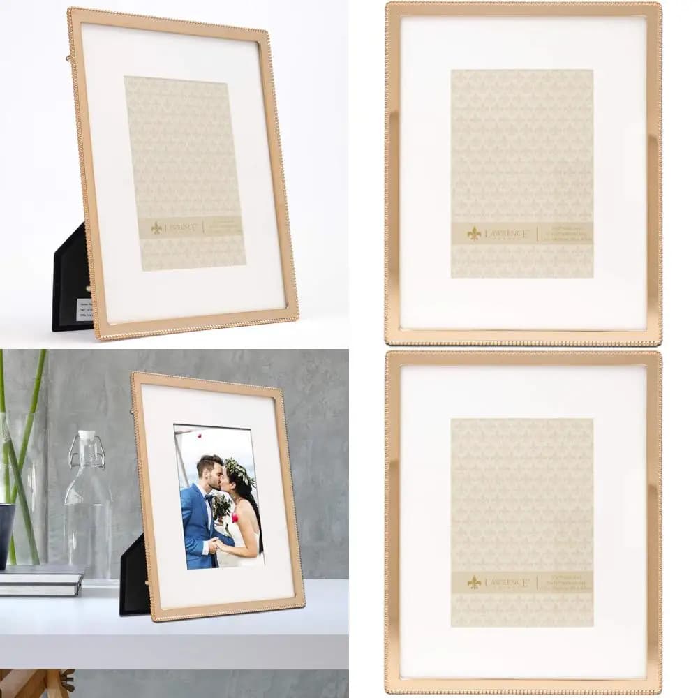 Golden Frame 8x10 for Photo Lawrence Home