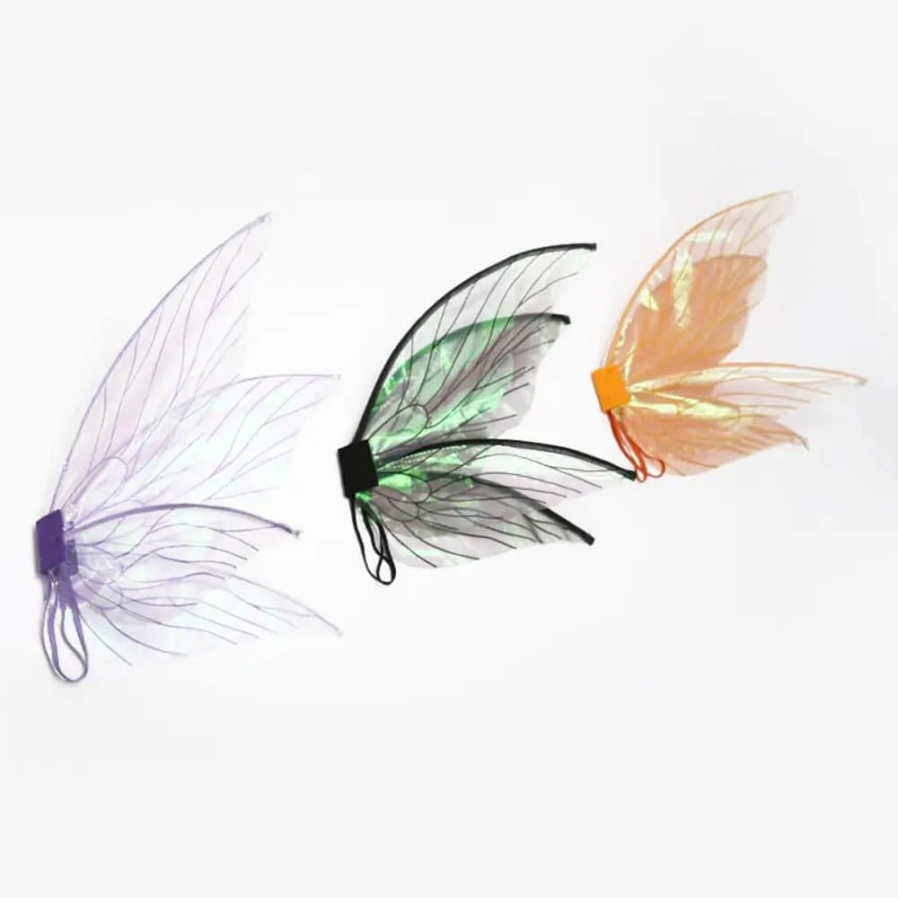 Props New Cosplay Costume Party Favor Costume Accessories Princess Angel Wing Fairy Wings Butterfly Cicada Wing Dress-Up Wings