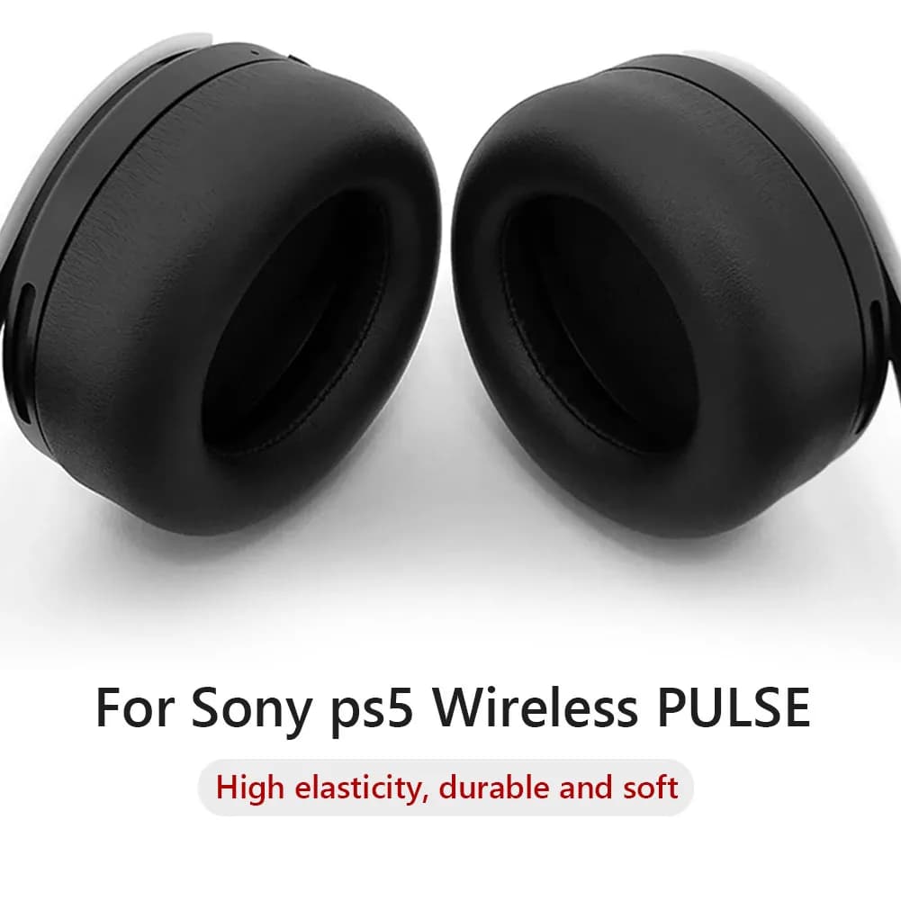 2 pezzi di cuscinetti auricolari per cuffie Wireless per Sony/PS5/PULSE 3D custodia per auricolari