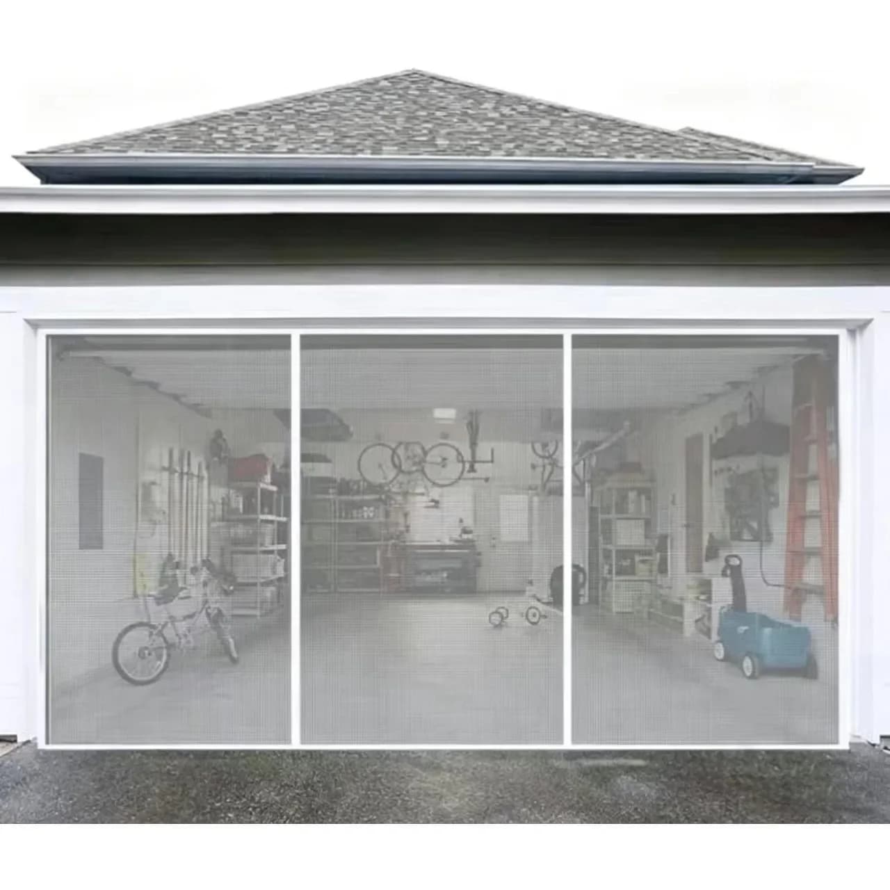 Magnetic Door Screen Mosquito Net Curtain Fly Insect Automatic Closing Invisible Mesh for Kitchen Indoor Living Room Curtains