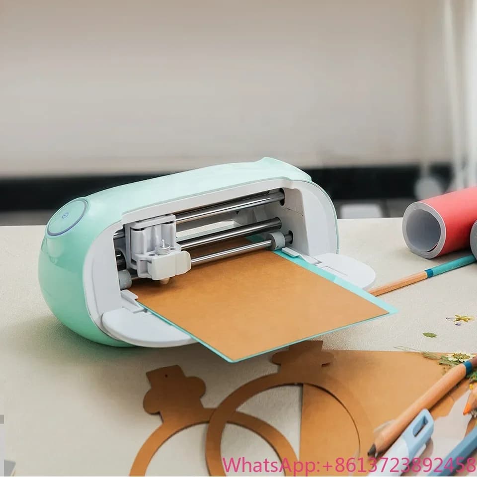 Mini-XR Die-Cut Machine Home Scanncut Hobby Craft Trasferimento di calore Adesivo in vinile Frese Creazione Plotter da taglio per Cricu