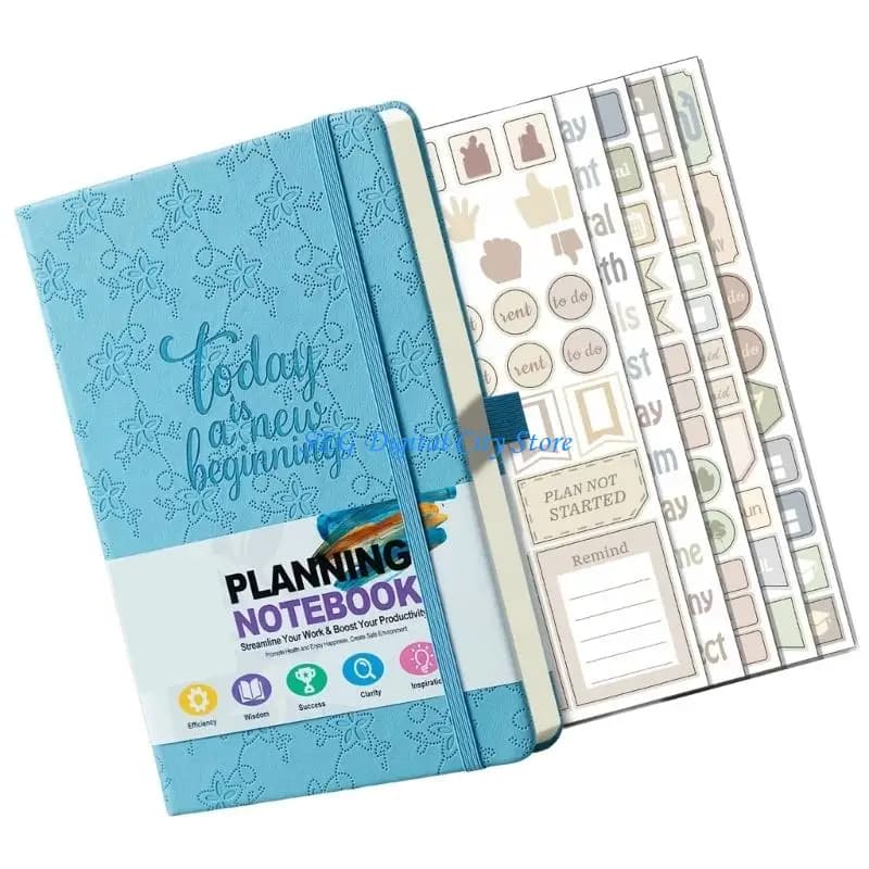 U75B 2026 Planner Journal Schedule Notebook Work Planner con design ergonomico per pianificazione quotidiana efficienza