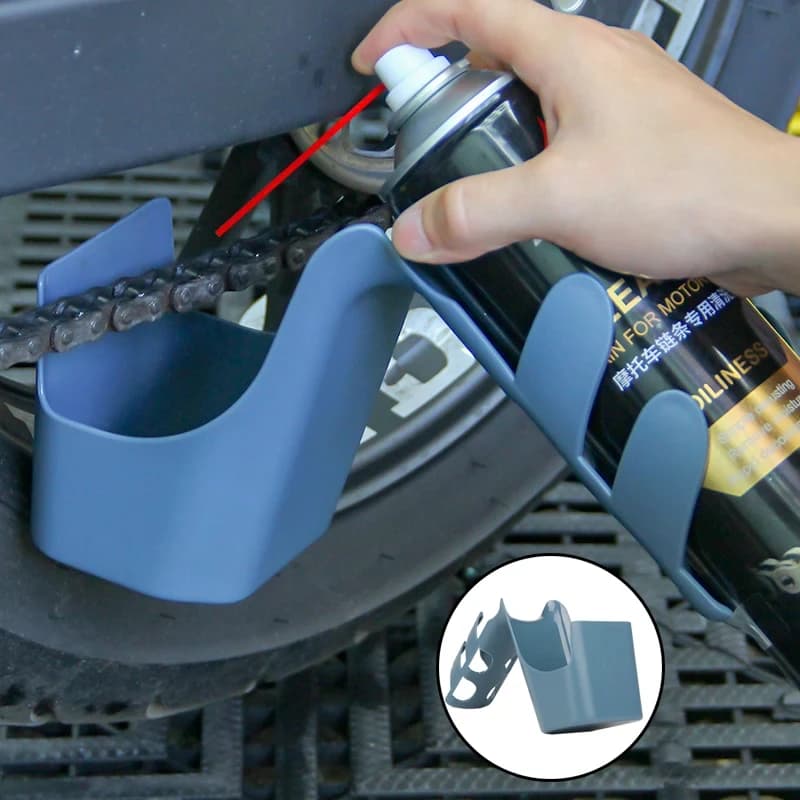 Motorcycle Bike Chain Oil Storage Tool Box Widely used Oil Sprinkle Tool Box for Chain Oil Spray Test Tool for Chain Cleaning
