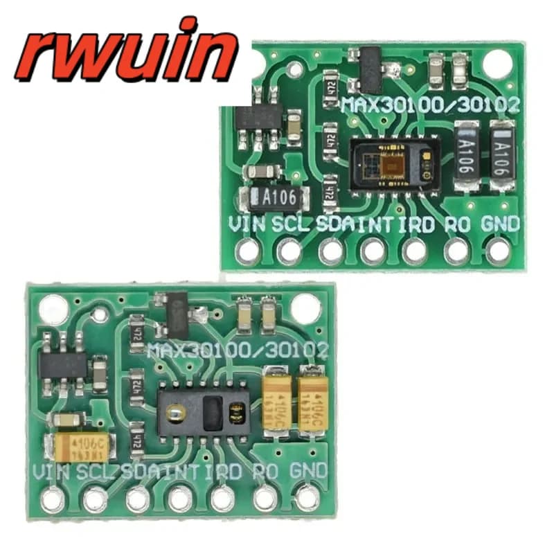 Low Power MAX30100 MAX30102 Sensor Heart Rate Breakout Card For Blood Oxygen Sensor Module Arduino MAX30100 Pulsossimeter