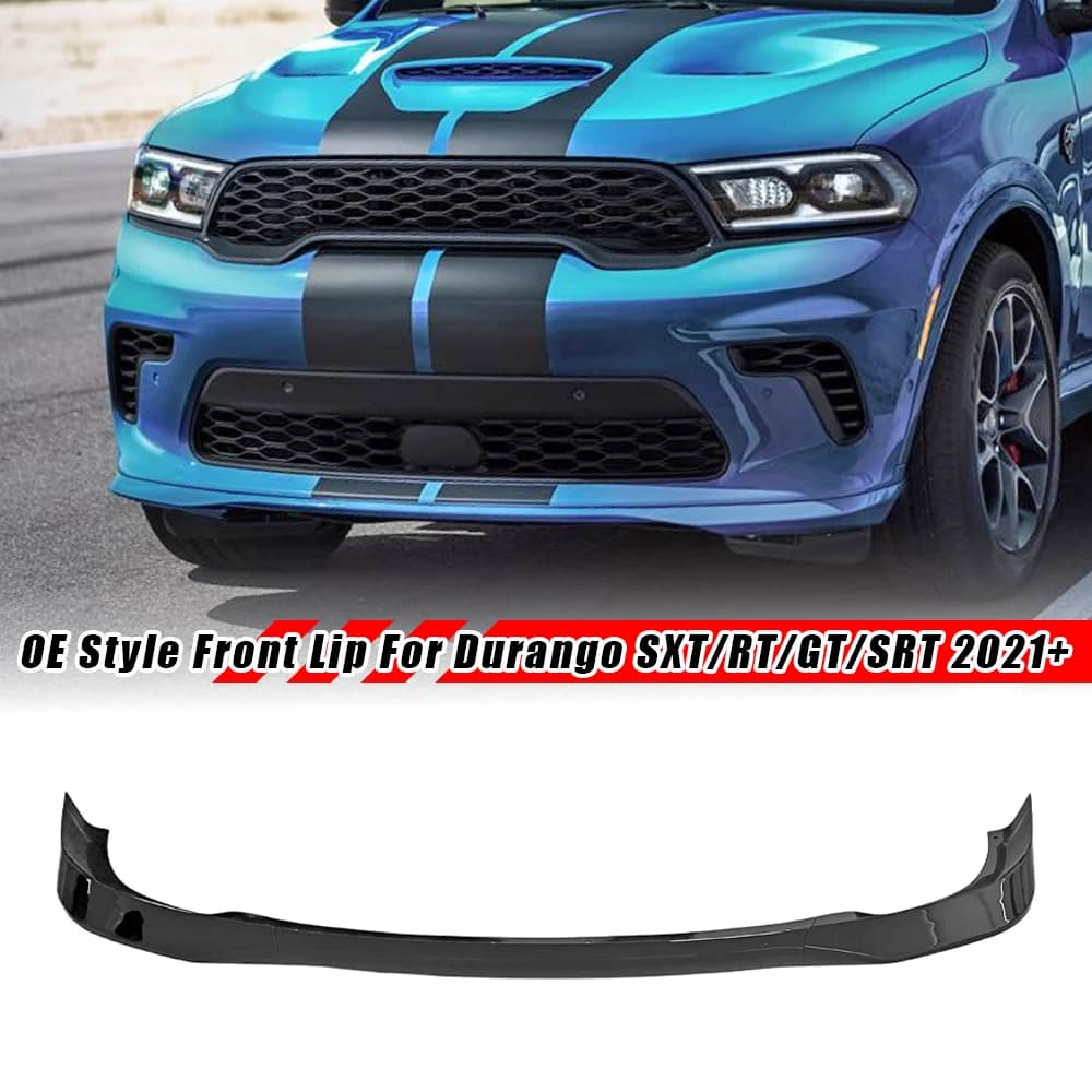Splitter per Paraurti Anteriore, Spoiler e Diffusore per Dodge Durango 2021 2022 2023 2024 SXT/RT/GT/SRT, Kit di Protezione