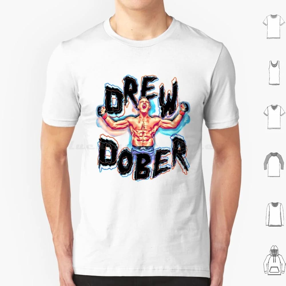 Drew Dober T Shirt Cotone Uomo Donna Stampa fai da te Drew Dober Ultimate Fighting