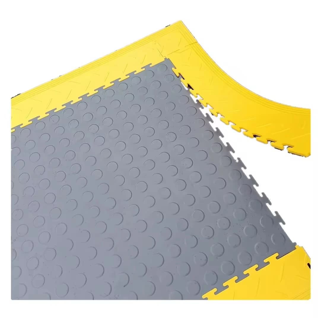 Piastrelle Puzzle in PVC Economiche per Pavimenti, Tappetini in Vinile per Officine, Garage, Magazzini e Showroom