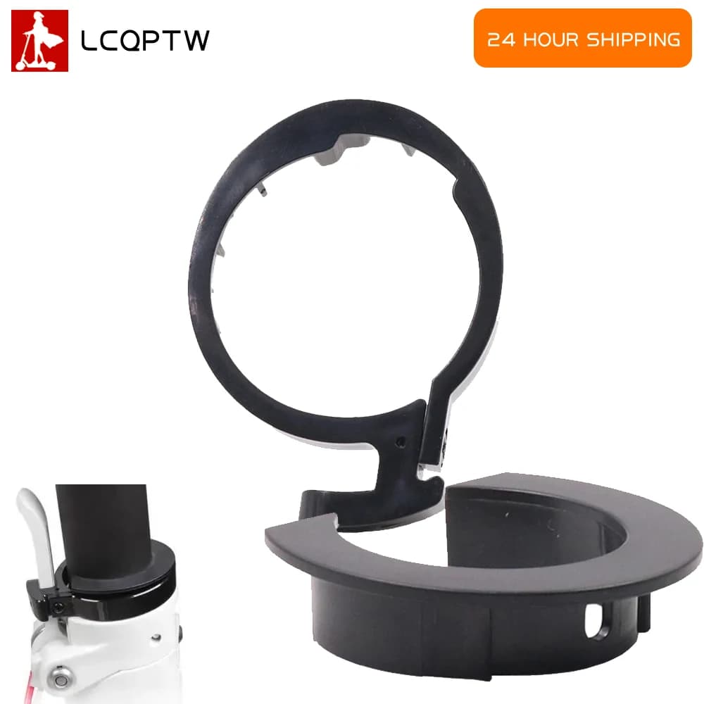 Per Xiaomi Mijia M365 Scooter Elettrico Tubo Anteriore Stelo Pieghevole Pacchetto Assicurazione Cerchio Chiuso Anello di Protezione Parte di Ricambio viti