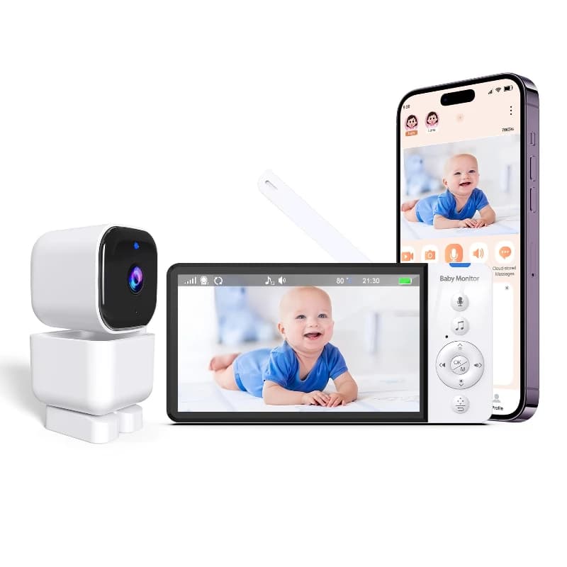 Insegnamento del bambino videochiamata bidirezionale APP mobile monitoraggio remoto ad alta definizione