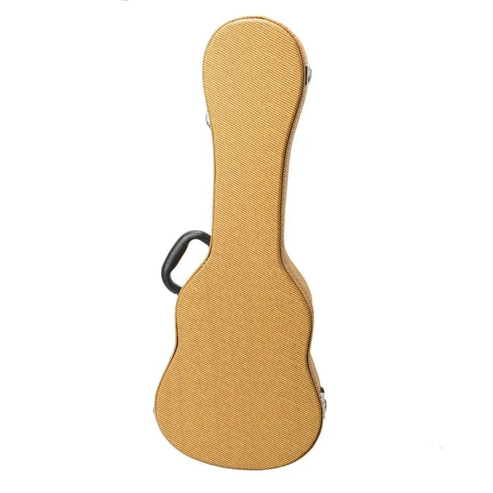 26" Ukulele Hard Case Portable Box Leather for Concert Party
