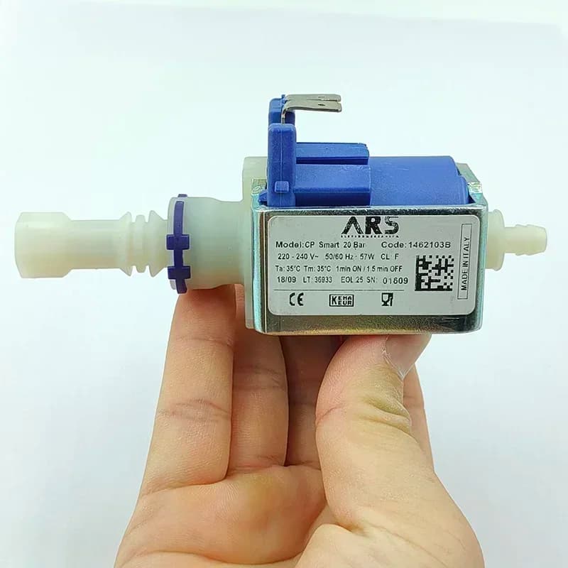 ARS AC 220V 230V 240V 57W Mini Pompa Elettromagnetica Macchina da Caffè Pompa Acqua Pompa a Stantuffo CP Smart 20 BAR Flusso Ad Alta Pressione