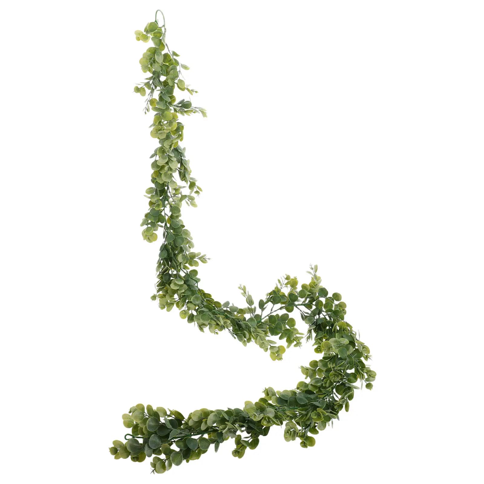 Premium Artificial Eucalyptus Vine Lifelike Faux Hanging Plant for Wall Shelf Mantel Table Floral Arrangement Wedding Decor