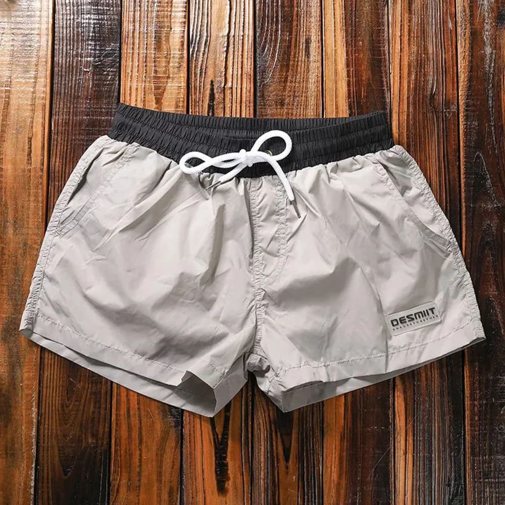 Y2k Mens Swim Wear Anti-reflective Waterproof Summer Seaside Vacation Diving Water Park Boardshort Men's Quick Drying Clothing 2024
